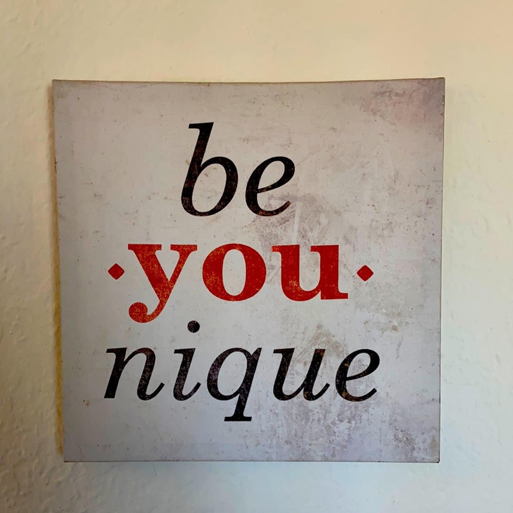 Be YOU nique canvas
